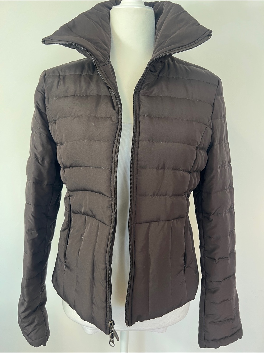Kenneth Cole Reaction Black Quilted Puffer Jacket